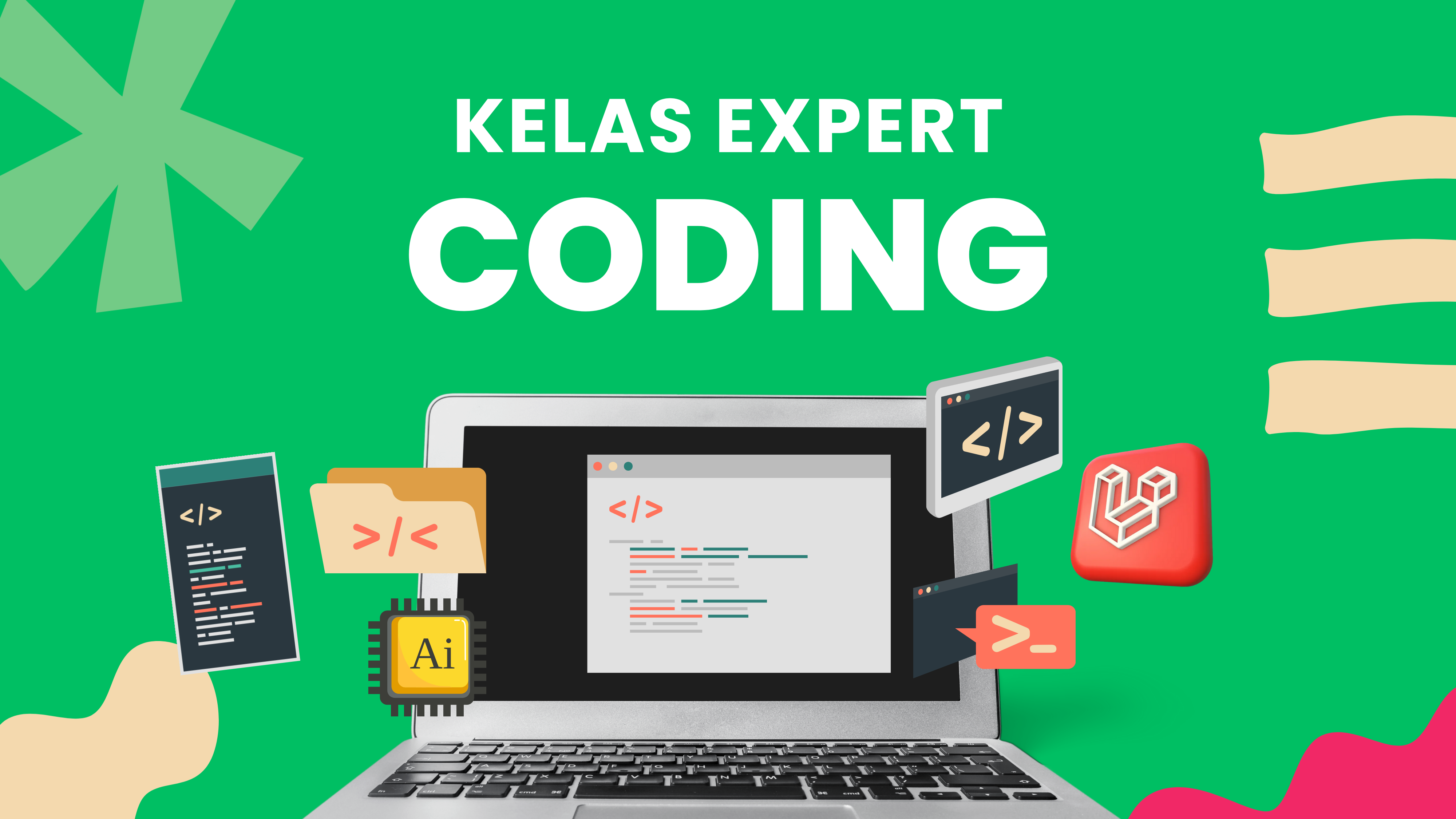 Dashboard belajar coding dari CodeMaster