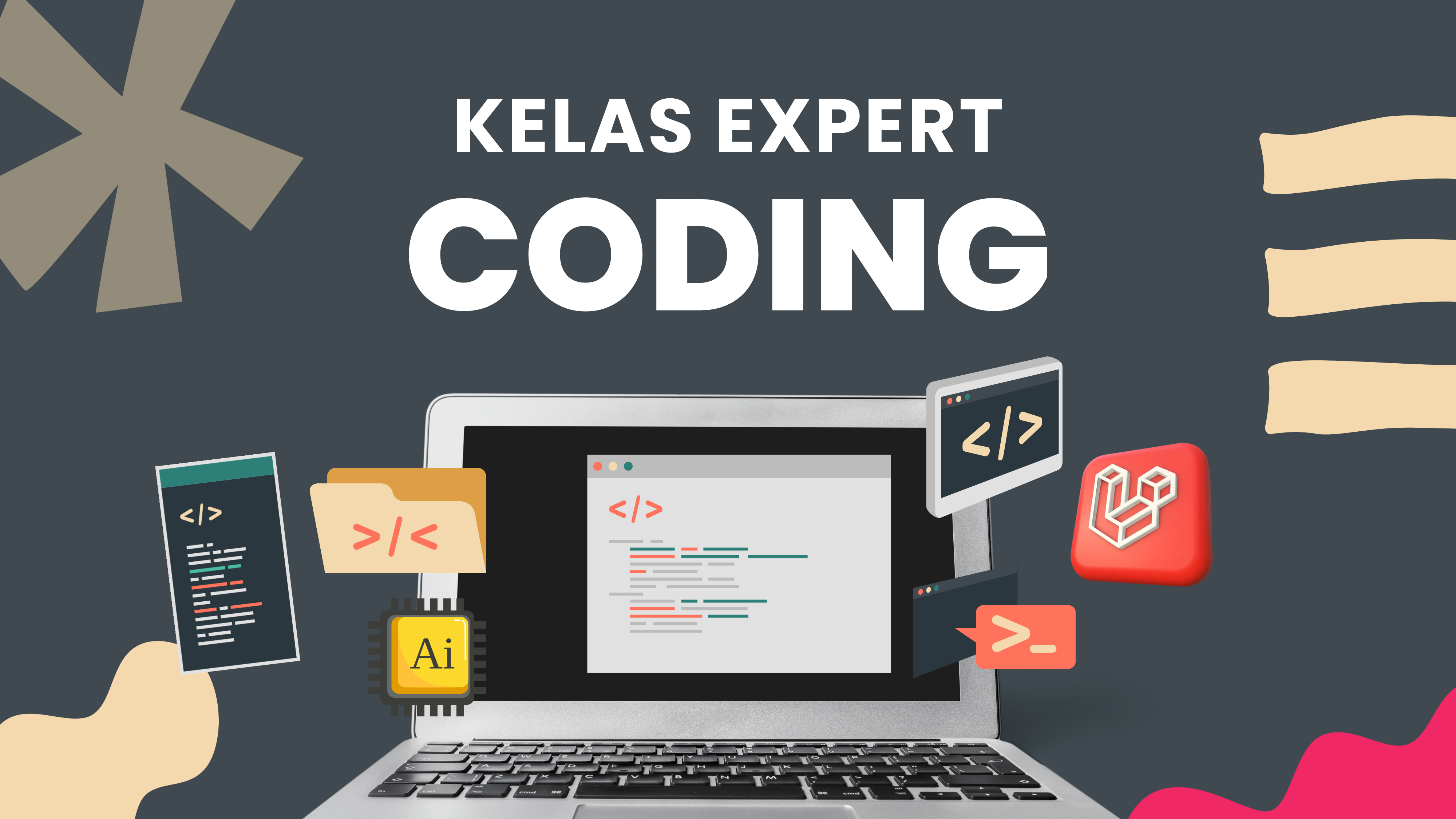 Dashboard belajar coding dari CodeMaster